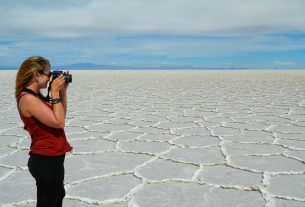 Descubre el desierto de sal más grande del mundo.