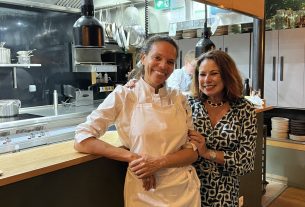 Alessandra Montagne dirige Nosso, un restaurante de chef brasileño en París