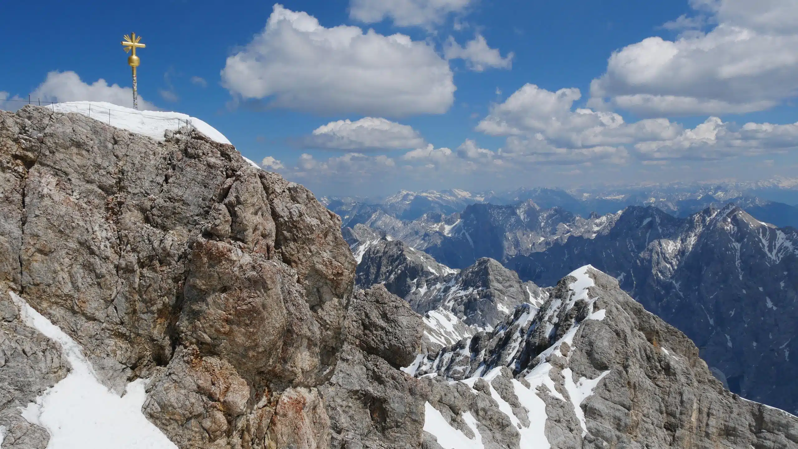 Zugspitze, la montagna più alta della Germania.
