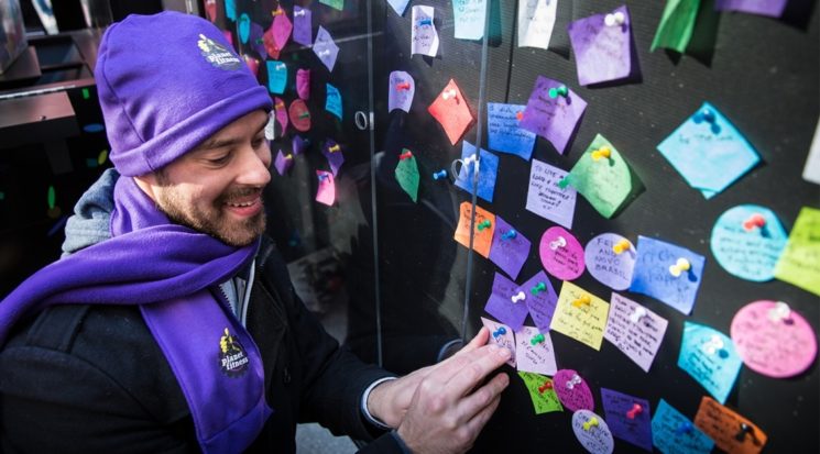 Il tuo desiderio di Capodanno a Times Square Coriandoli -