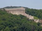 Walhalla, un templo griego en Alemania.